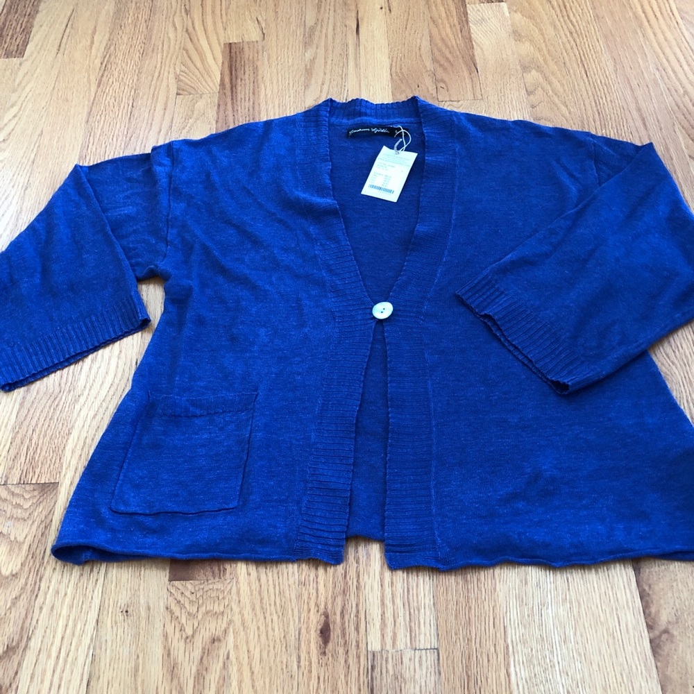 100 % Linen Cardigan